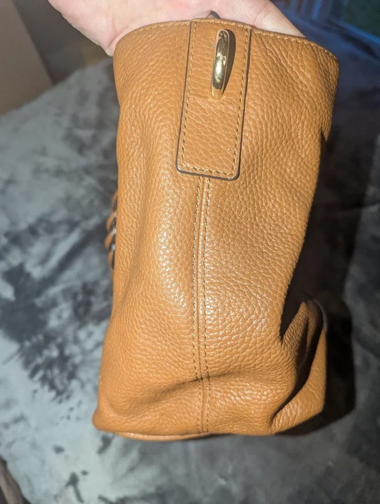 MICHAEL KORS Naomi Leather Tote with Braided Handles - Picture 4 of 16